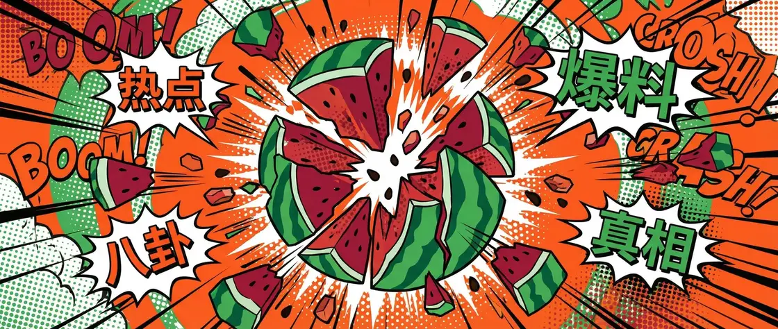 流氓软件 今日头瓜爆炸漫画横幅